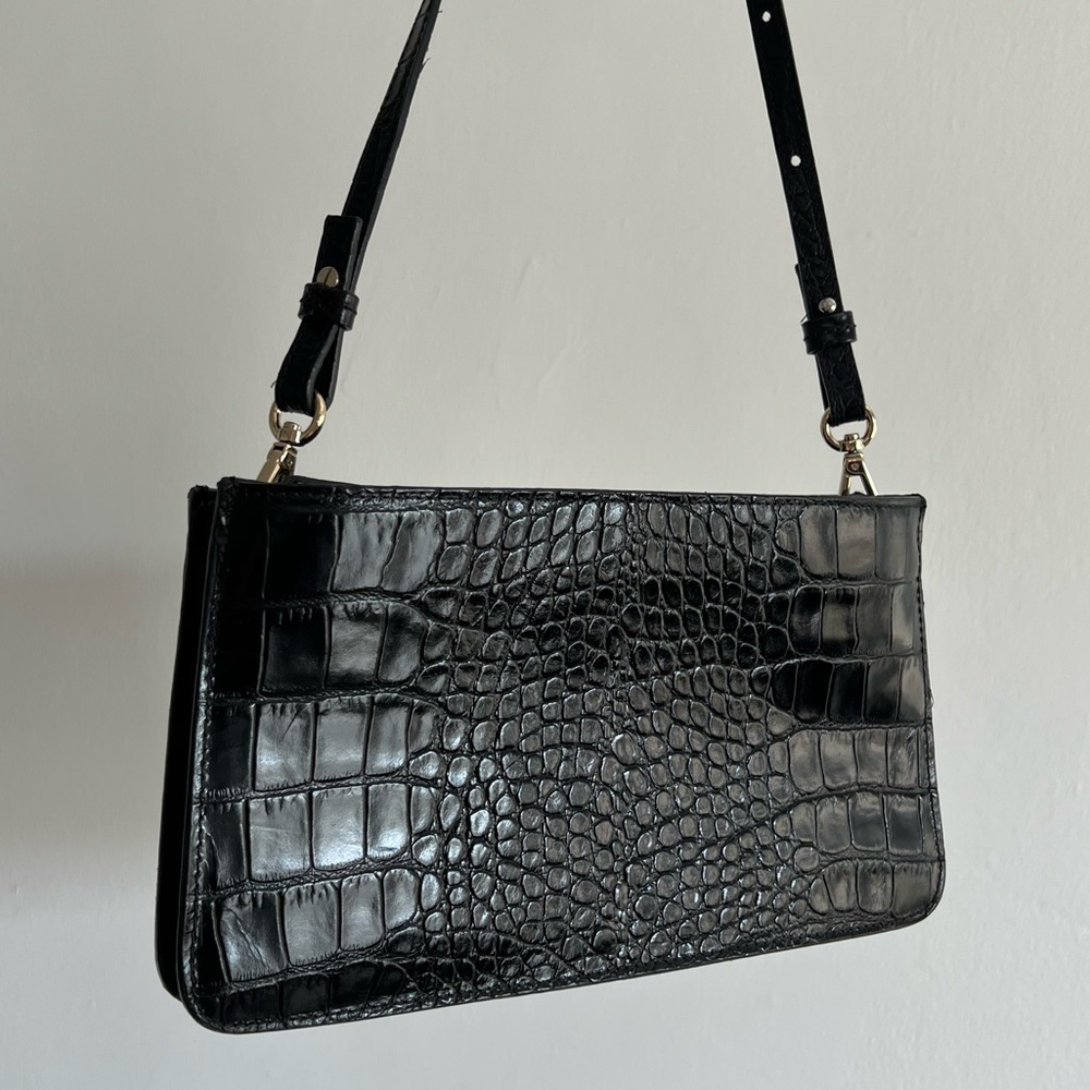& Other Stories leather Croc bag